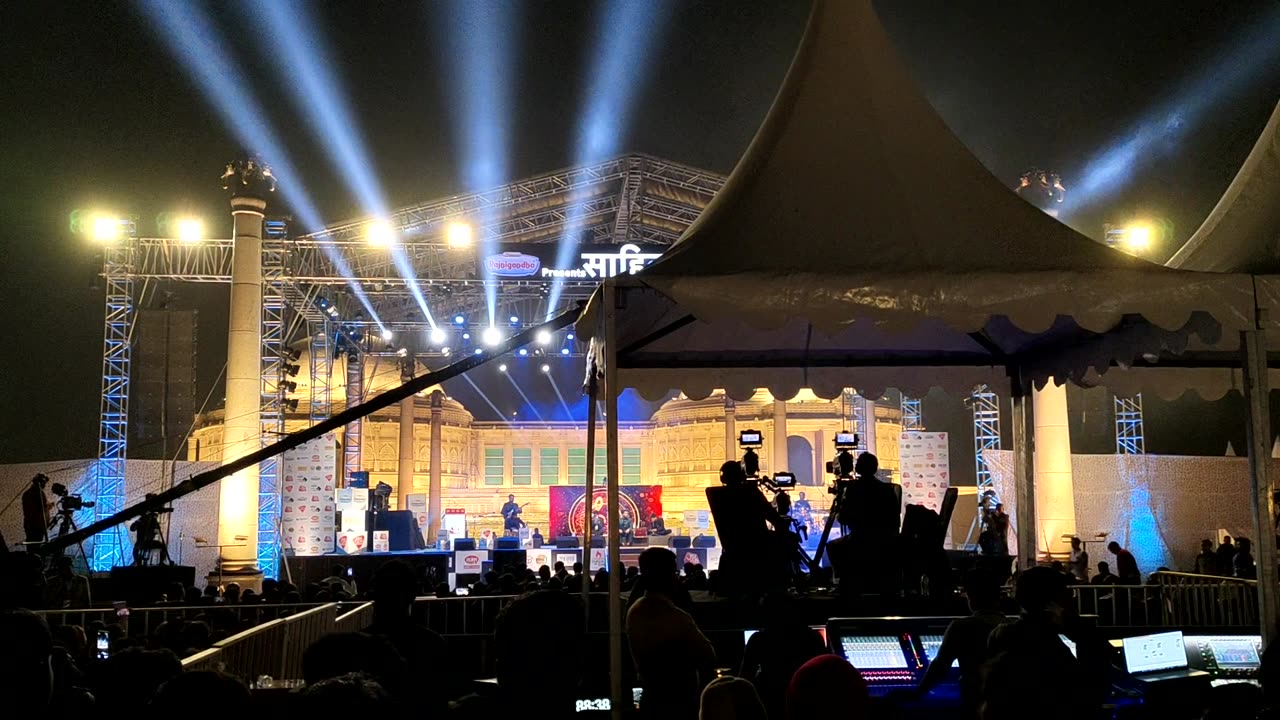Start Of Kabul Bukhari Song Live Show | Aaj Tak Sahitya | Lucknow