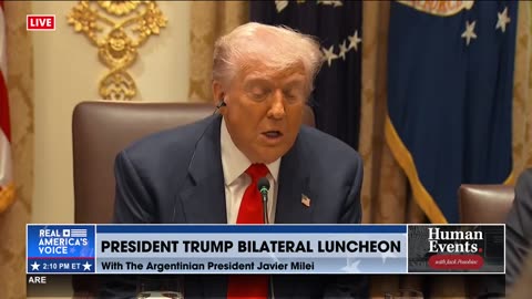 BILATERAL LUNCHEON WITH PRESIDENT OF ARGENTINA