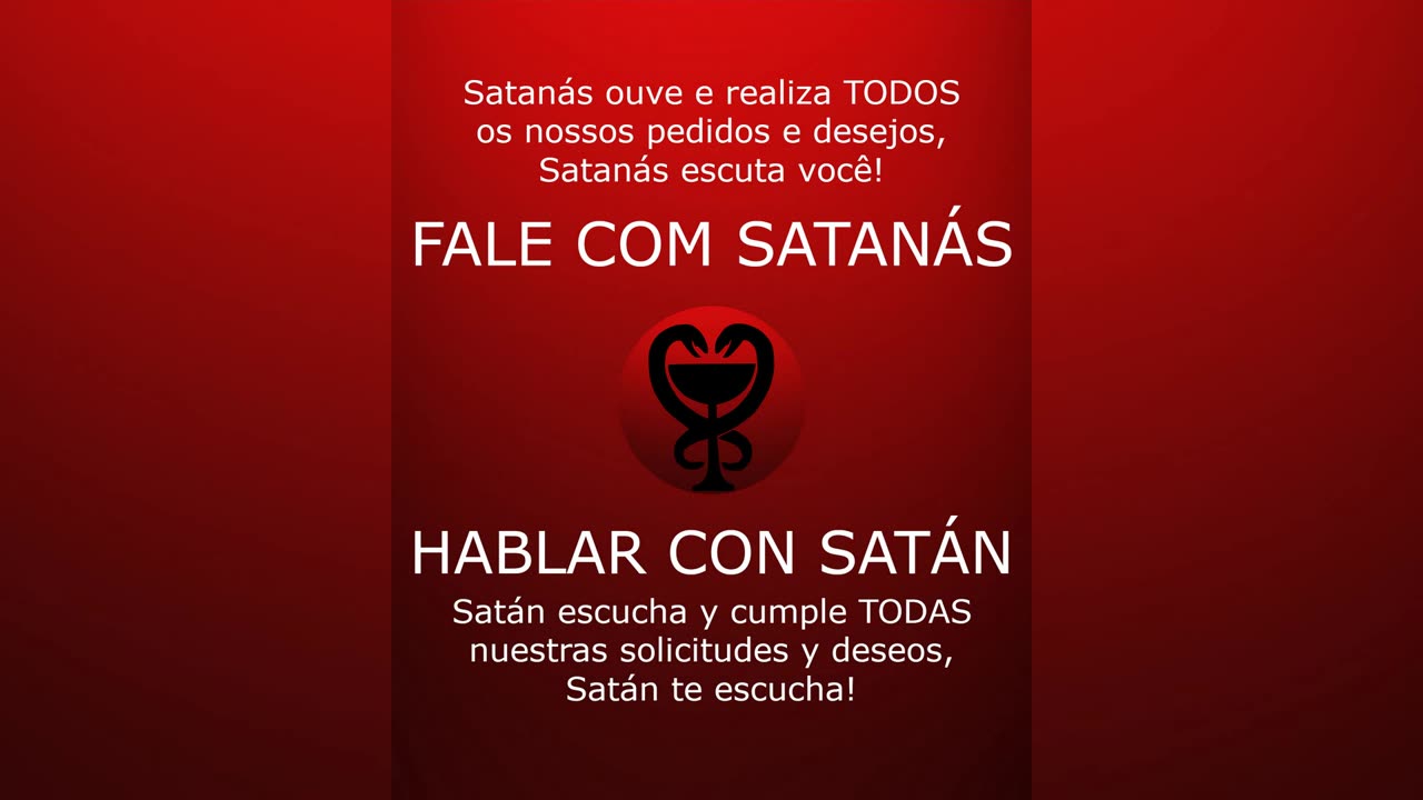 FALE COM SATANÁS / HABLAR CON SATÁN #satanás #satán #lucifer #diablo #satanismo #diabo