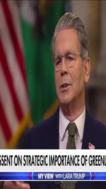 Treasury Secretary: Greenland is Strategically Important for US