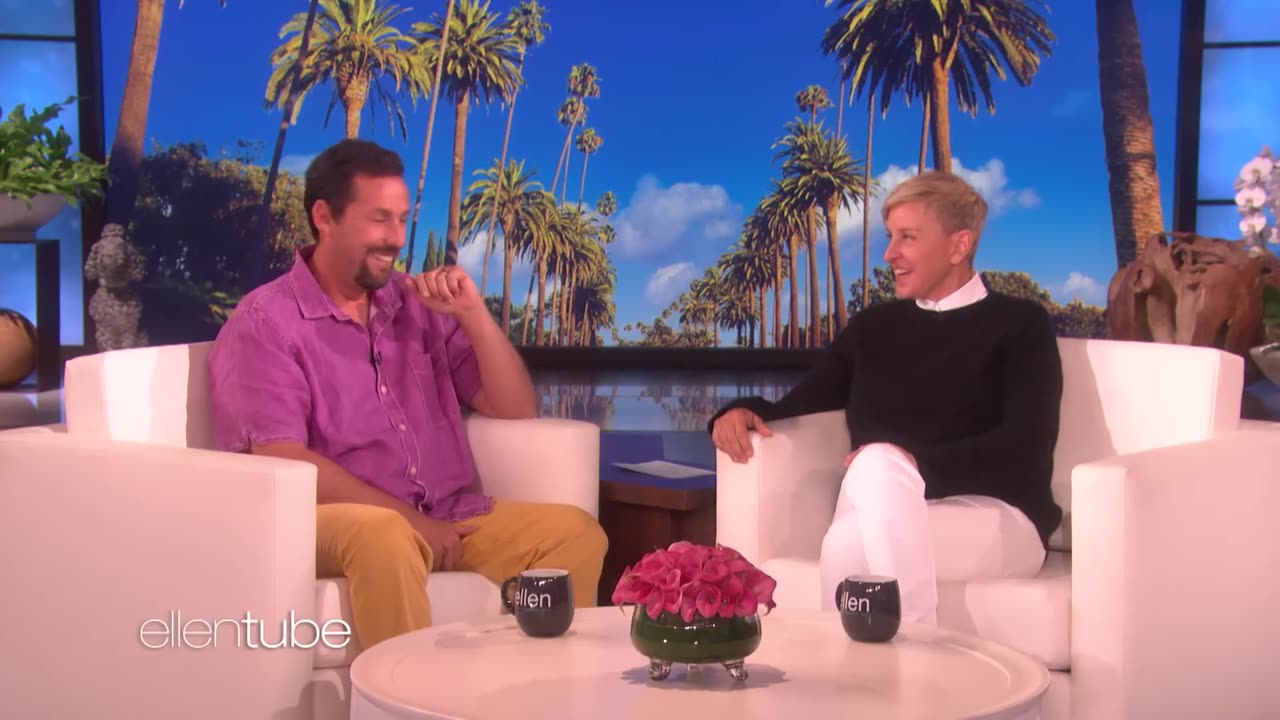Adam Sandler and Jennifer Aniston love pizza...