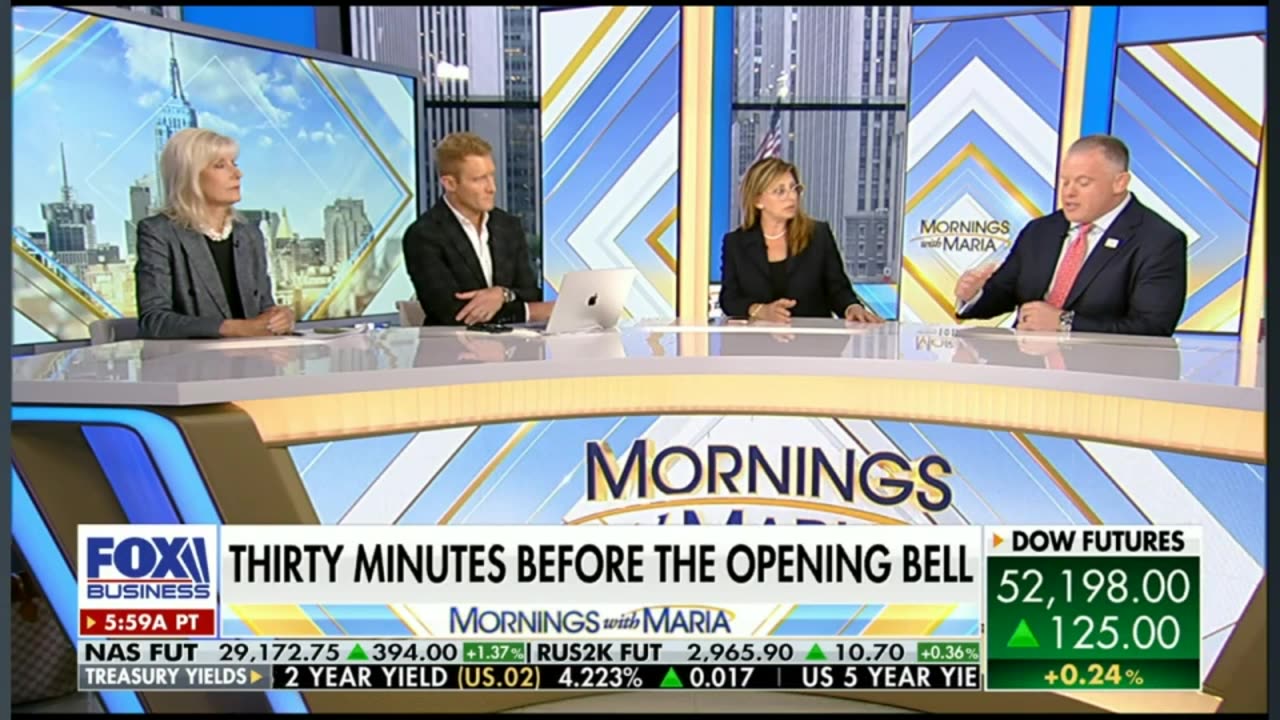 Chip Stock Rebound & AI Infrastructure Boom - Michael Lee on Fox Business Mornings with Maria