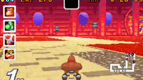 Game Boy Advance Longplay 075 Mario Kart Super Circuit