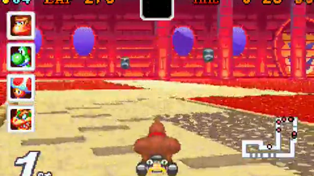 Game Boy Advance Longplay 075 Mario Kart Super Circuit