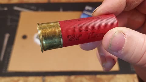 Evaluating Federal Powershok #1 Buckshot Loads in 2.75" 12ga. with 5-shot group and shell breakdown.