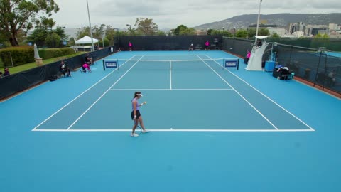 Xiyu Wang vs Elina Avanesyan - 2025 Hobart R32