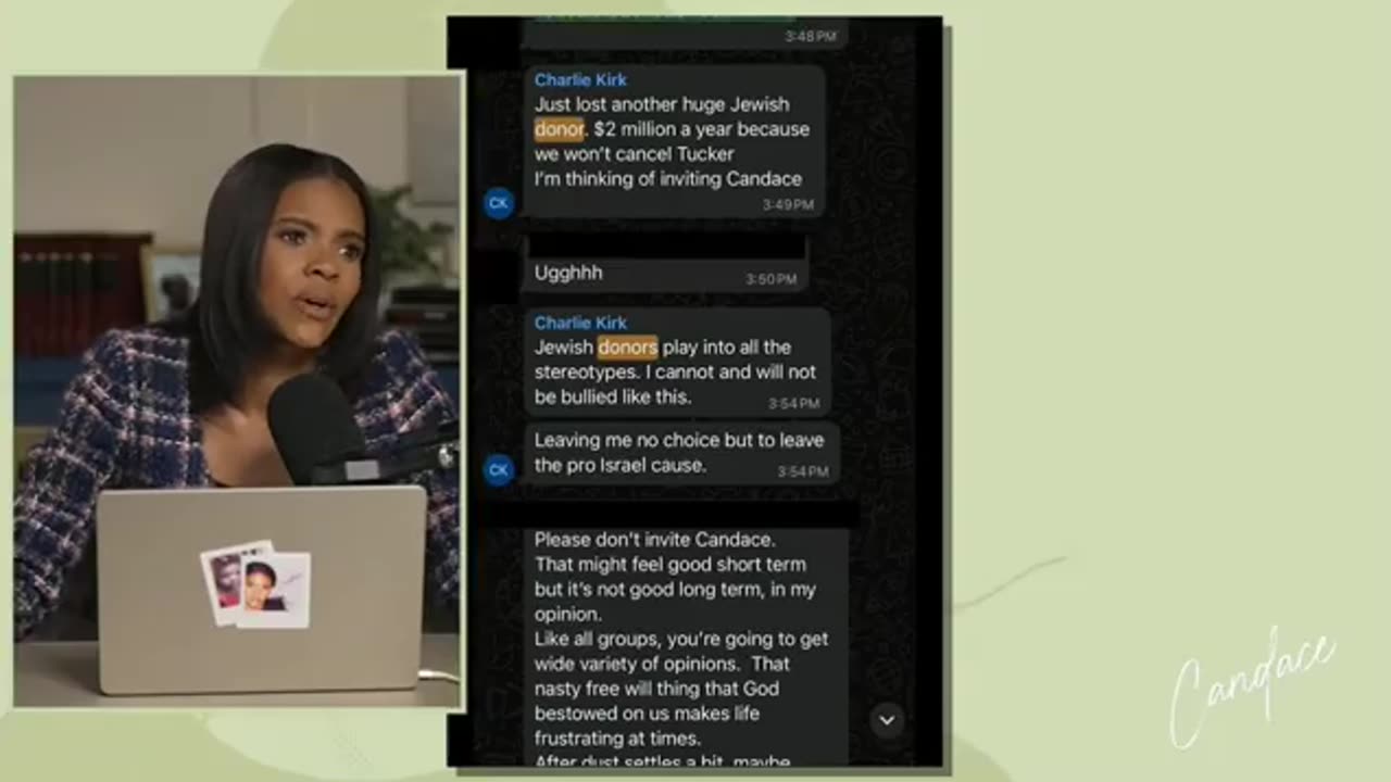 Charlie Kirk explicitly said he was leaving the pro-Israel cause just 48 hours