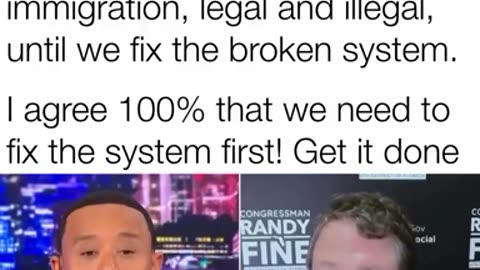 Rep Randy Fine Calls for FULL STOP on Legal Immigration Until We Fix Broken System