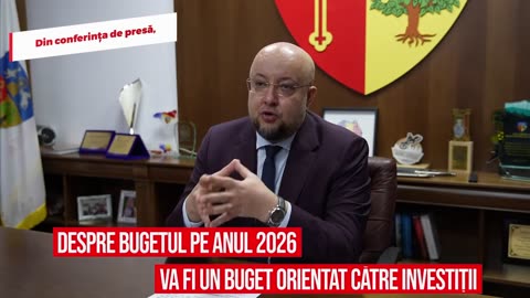 BUGETUL anului viitor va fi tot un buget al dezvoltării, așa cum a fost în fiecare an