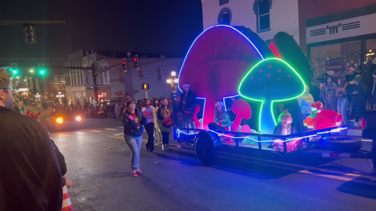 The Christmas parade.