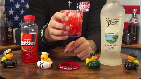 Steven Kinkead - Calico Jack Tropical Punch Rum & Skittles Drink