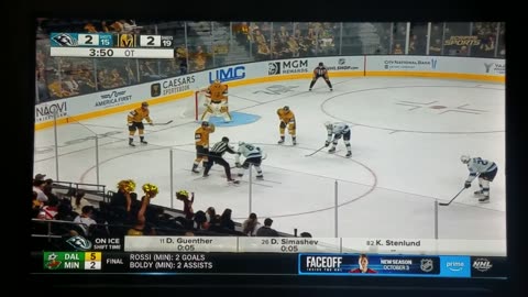 UTA vs VGK - Golden Knights Win in OT 3-2