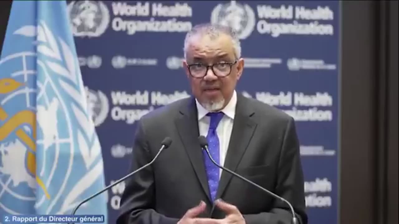 Tedros admits that the WHO is struggling with financial difficulties since the USA withdrew