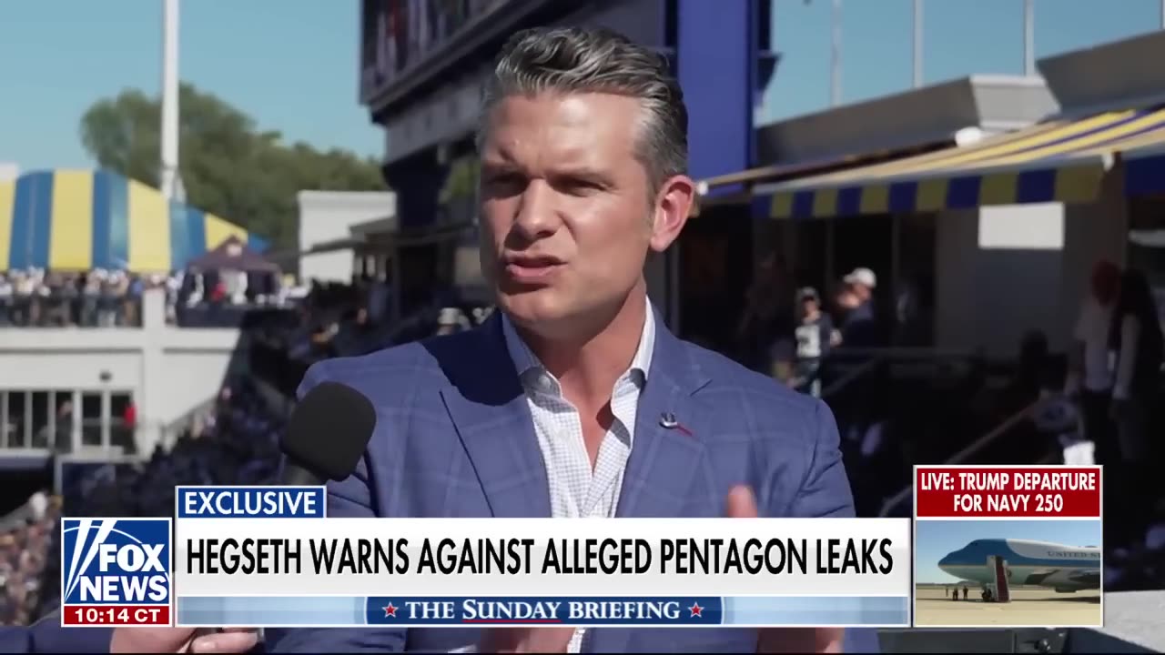 Pete Hegseth WARNS against alleged Pentagon leaks: ‘We’re not playing games’