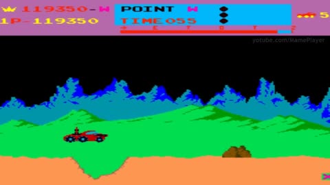 Moon Patrol 1982 Irem Mame Retro Arcade Games - MamePlayer