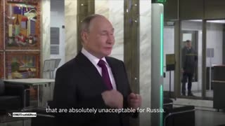 President Putin says Europe sabotaged a peace deal intentionally