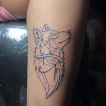 wolf tattoo