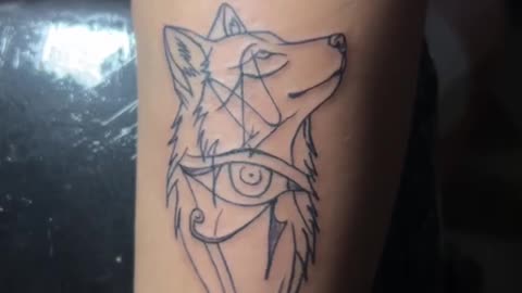 wolf tattoo