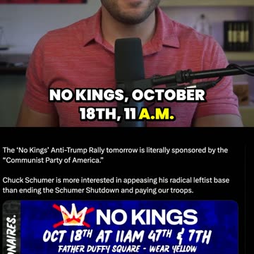 Communists EXPOSED Behind No Kings Rally