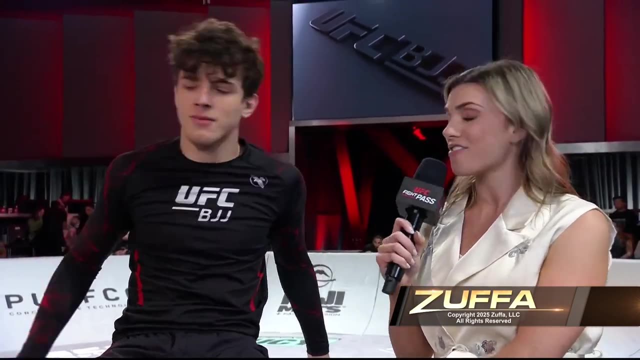 Landon Elmore Post-Match Interview | UFC BJJ 4