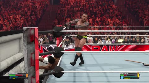 WWE 2K24 - Roman Reigns Vs Post Malone FULL MATCH (PS5).e4c9-b325-41ff-2068.part