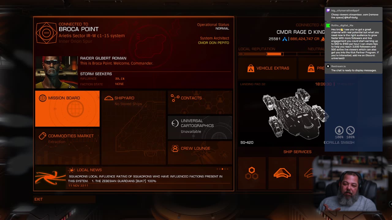 Playing Elite Dangerous | Solo Game Play