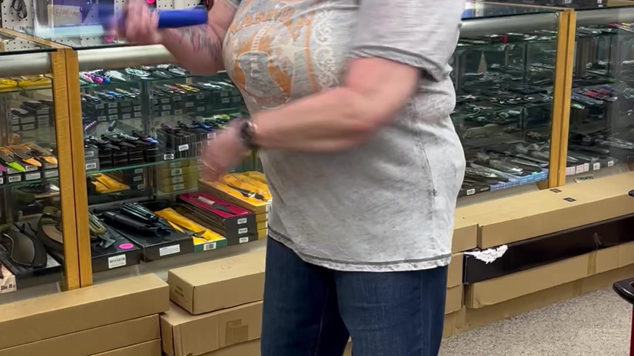 Woman Can Still Twirl Nunchucks