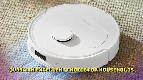 Roborock QV 35A Robot Vacuum and Mop 8000Pa Suction All-in-One Dock Auto Mop Washing