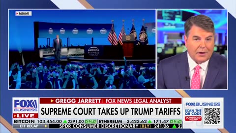 Gregg Jarrett Explains Why Justices Might Side With Congress On Trade And Tax Powers