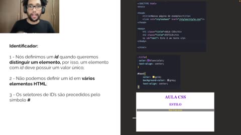 Módulo IV - CSS - Aula 5 - Classes e ID