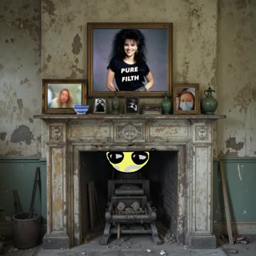 Heather's Golden Hot Pants.