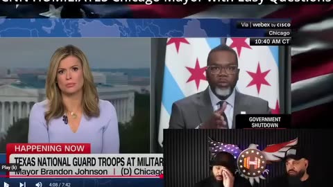 CNN HUMILIATES Chicago Mayor with Easy Questions