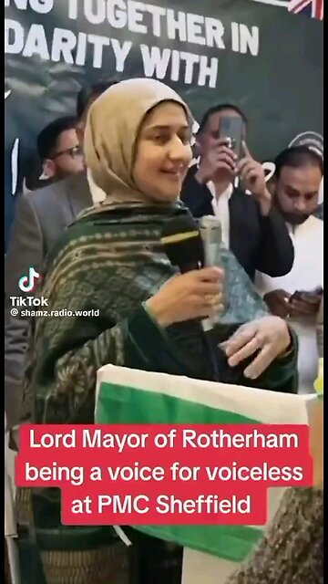The Mayor of Rotherham, England