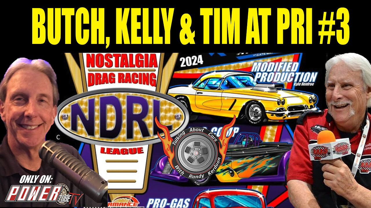 TALKING ABOUT CARS Podcast - Butch, Kelly & Tim at PRI #3