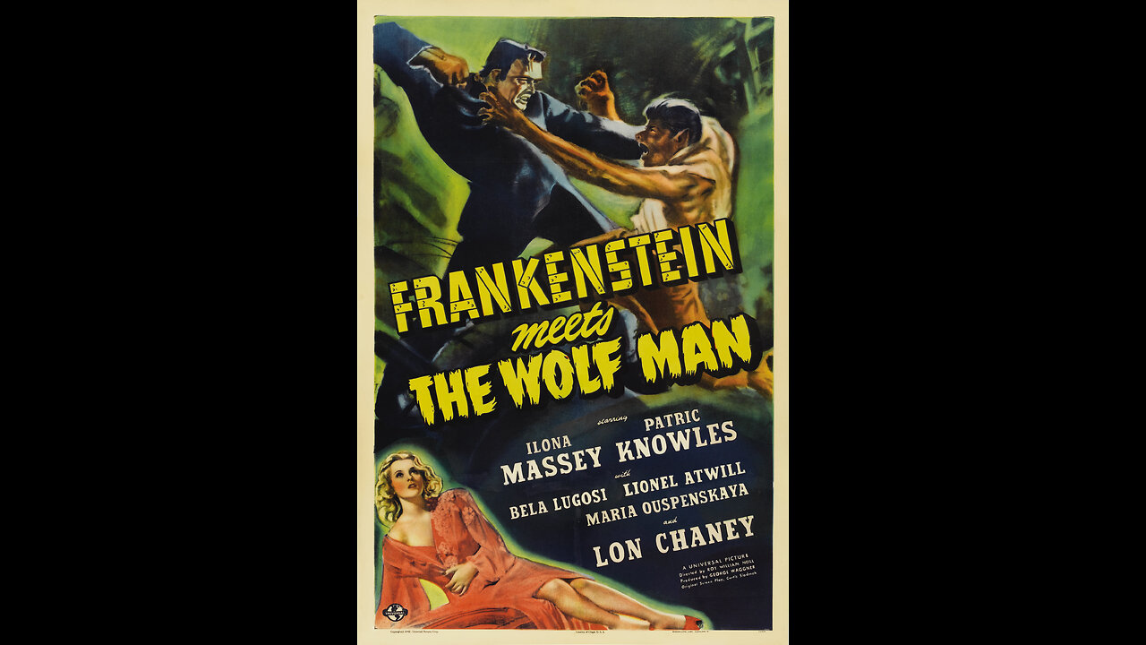 Frankenstein Meets the Wolf Man ( Full Movie ) 1943