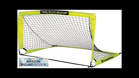 Franklin Sports Blackhawk Backyard Soccer Goal Portable Pop Up Soccer Nets Review