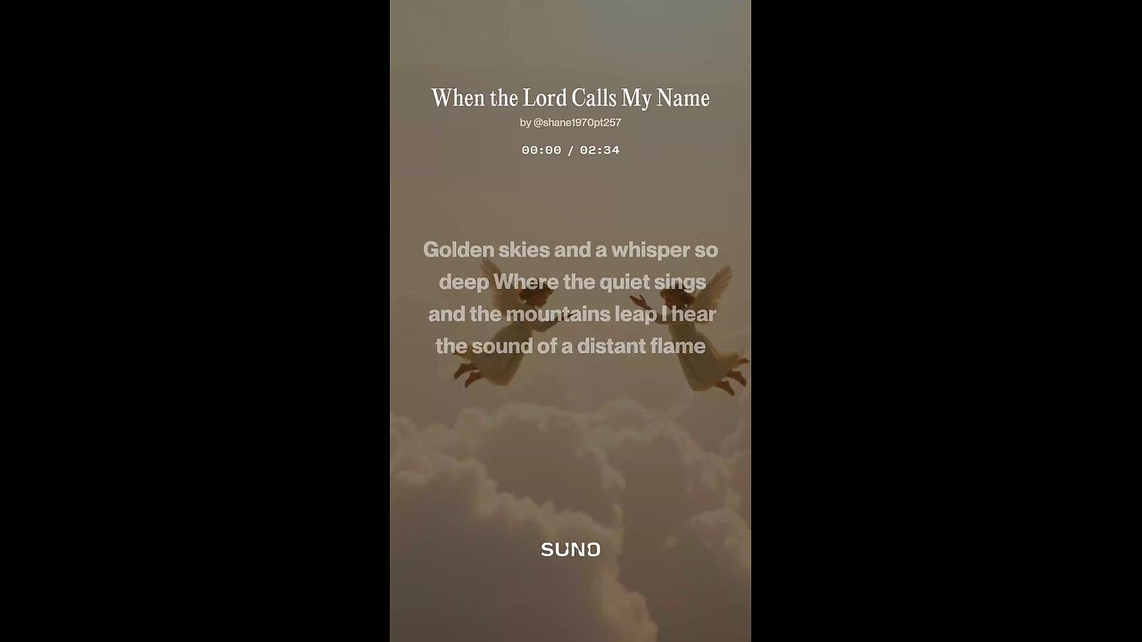 when the Lord calls my name