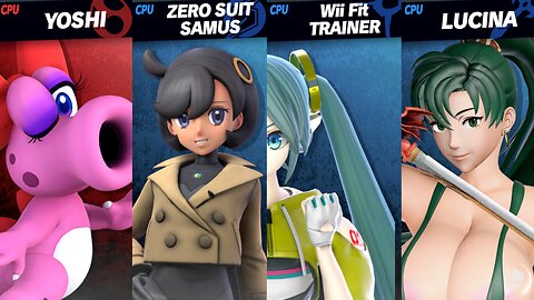 Birdo vs Emma & Miku & Thick Lyn (bikini) [MAKI SSBU Rumble Exclusive Request]