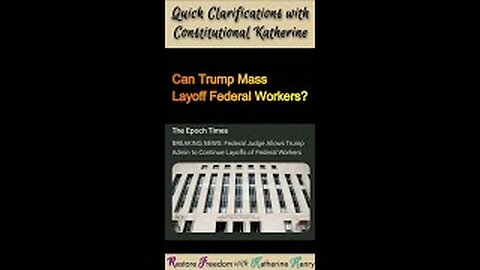 Can Trump Mass Layoff Federal Employees?