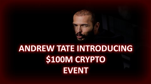 Andrew Tate on Crypto Adoption - Largest Crypto Giveaway