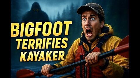 Kayaker has a TERRIFYING Bigfoot Encounter!