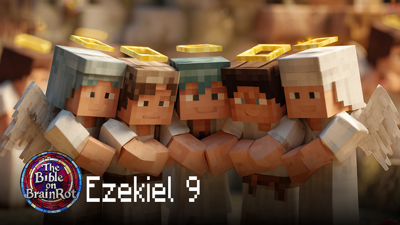 Ezekiel 9 – Judgment Begins at the Temple | The Bible on BrainRot