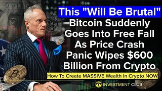 Bitcoin Suddenly Goes Into Free Fall As Price Crash Panic Wipes $600 Billion From Crypto