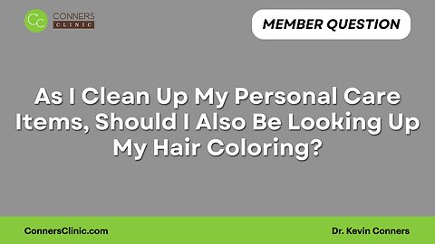 Should I Also Be Looking Up My Hair Coloring?