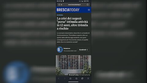 NOTIZIE DAL CROLLO DELL'IMPERO (12-18 NOV 2025)