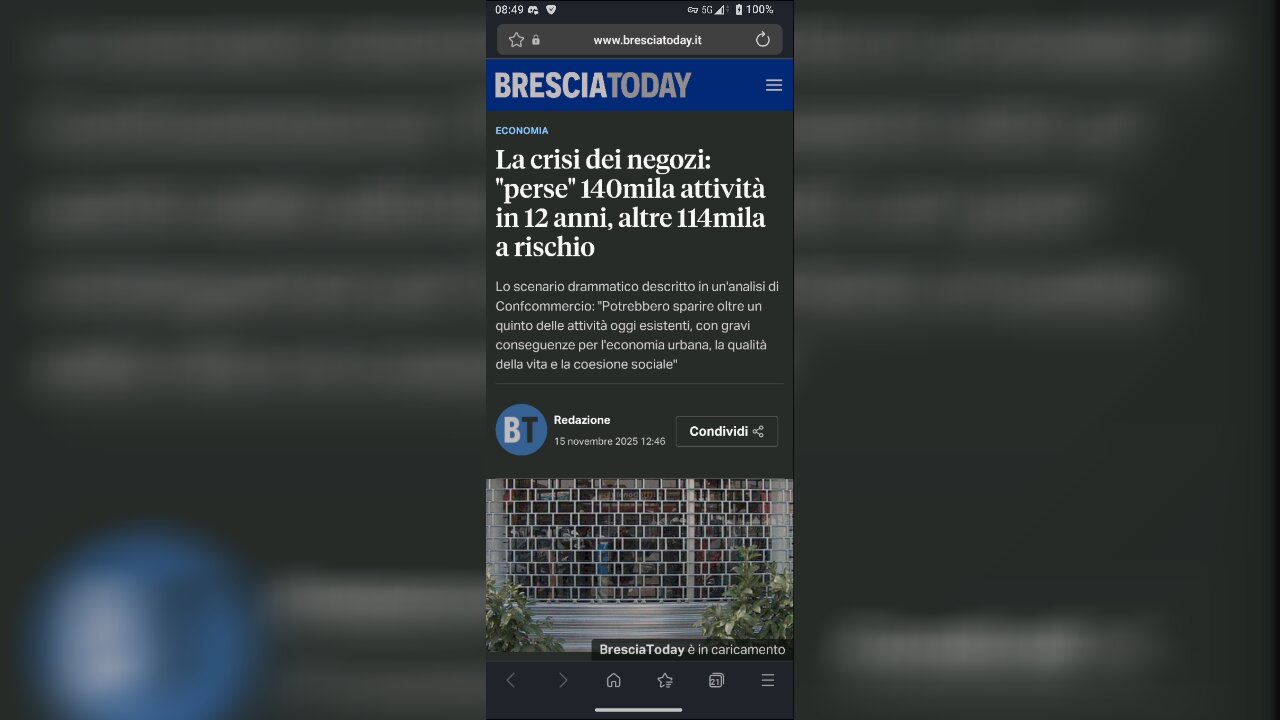 NOTIZIE DAL CROLLO DELL'IMPERO (12-18 NOV 2025)