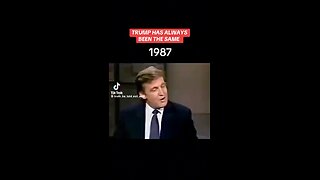 rump has been the exact same person for 40 years