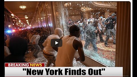 Gangs EMPTY NYC Plaza... "Communist Mayor" BLAMES Trump as City IMPLODES