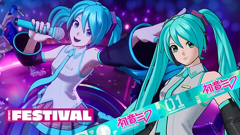 Fortnite Festival New Miku Season MIKUMiNaTioN