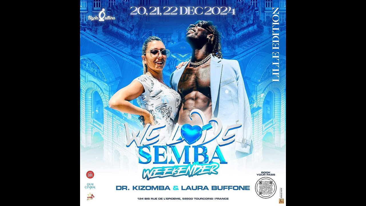 Dr Kizomba & Laura | Workshop Demo | We Love Semba | 🇫🇷